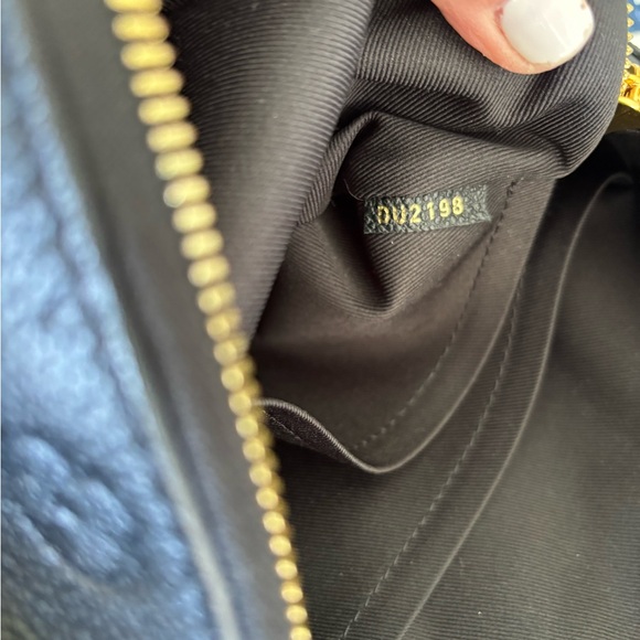 LOUIS VUITTON PONTHIEU PM BLACK HANDBAG - Picture 8 of 12